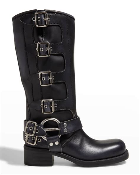 miu miu motor boots|miumiu boots for women.